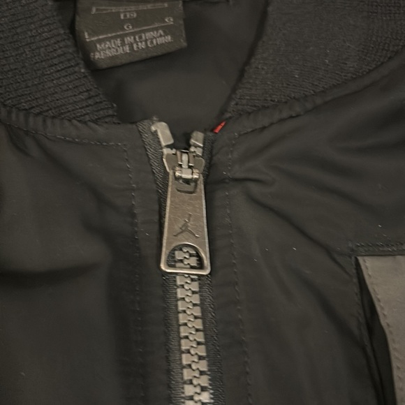 Jordan lined bomber jacket men’s size large - Picture 5 of 16